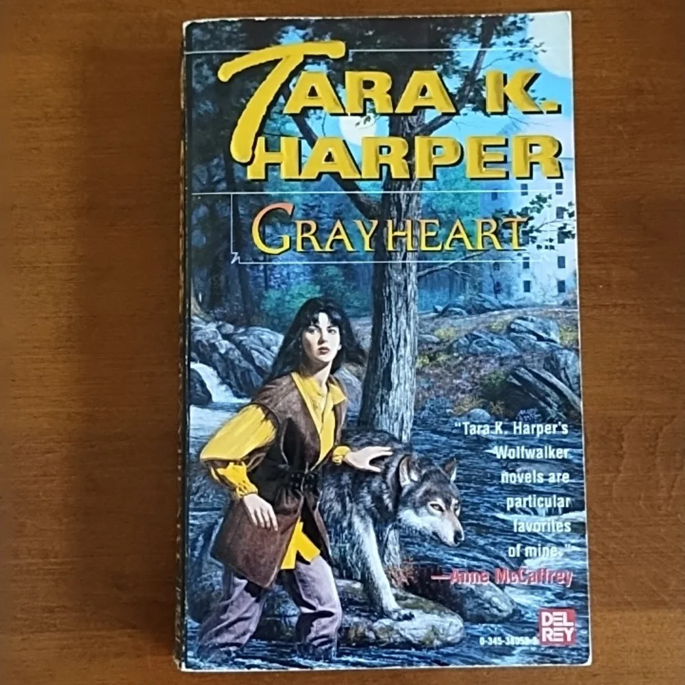 Wolfwalker Series Fantasy Adventure Sword Fights Telepathy Wolf Tara K Harper